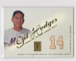  GIL HODGES GAME USED BAT CARD 2001 TOPPS TRIBUTE GAME USED RELIC 