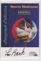 1999 Sports Illustrated FLEER Autographed Collection Baseball Cards