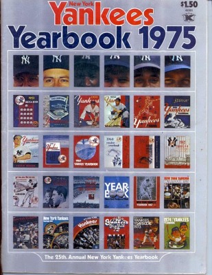 1975 NY YANKEES YEAR BOOK