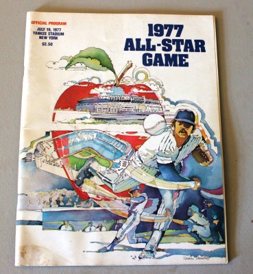  1977 NY Yankees Official All Star Program