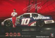 Scott Riggs  Autographed 8.5 by 11 promotion card