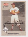  HARMON KILLEBREW 2002 FLEER GREATS AUTOGRAPH CARD 