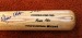 Moises and Felipe Alou Autographed Bat