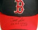 Boston Red Sox Juan Cedeno and Chip Anders game worn baseball cap lot