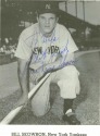 Bill "Moose" Skowron Autographed Card