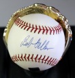 Bob Feller Autographed MLB Baseball -  Signed in 2001 as part of a Topps Archives Reserve limited edition