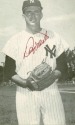 Danny McDevitt  autographed post card