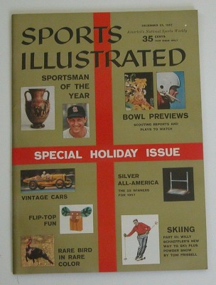 Sports Illustrated December 23, 1957 