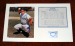 Yogi Berra Signed 8x10 Color Photo matted with a career stats matting