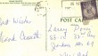 FRANK CORSETTI  AUTOGRAPHED  POST CARD