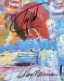 LARRY HOLMES & LEROY NEIMAN HAND Signed Photo Poster
