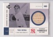 Yogi Berra - 2001 UPPER DECK legends of New York legendary bat card