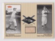 Yogi Berra Bat Card With Gil Hodges 2002 Fleer Greats Of The Game Dueling Duos 