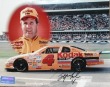 Sterling Marlin Autographed 8 by 10 Color Photo