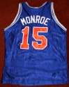 Earl The Pearl Monroe New York NY Knicks Autographed Jersey