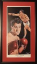 Rocky Marciano "Brockton Blockbuster"  Lithograph Autographed by Artist Angelo Marino