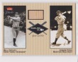 2002 FLEER GREATS OF THE GAME DUELING DUOS JIMMIE FOXX & BILL DICKEY
