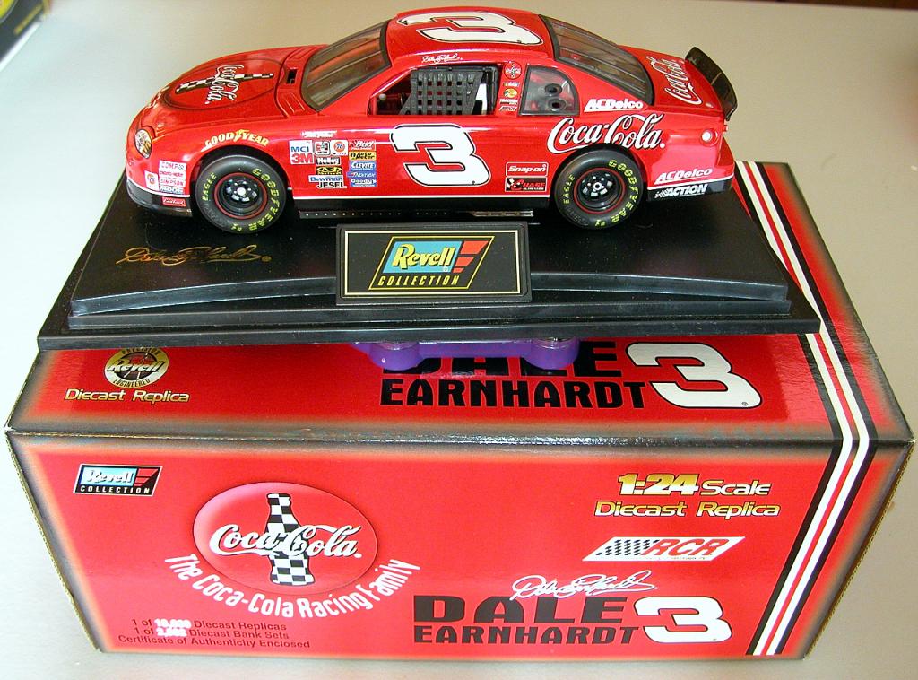 1998 Dale Earnhardt #3 - 1:24 Diecast Coca-Cola Replica Car - Steeno  Sports Memorabilia Collector and Dealer